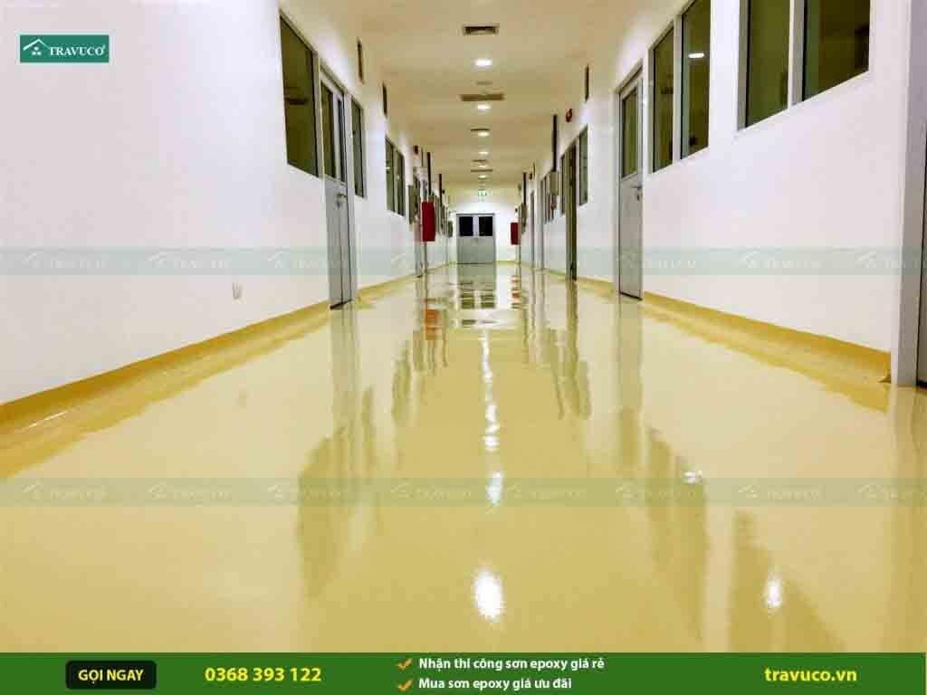 sơn epoxy nền nhà xưởng